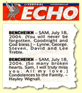 July 23rd Echo